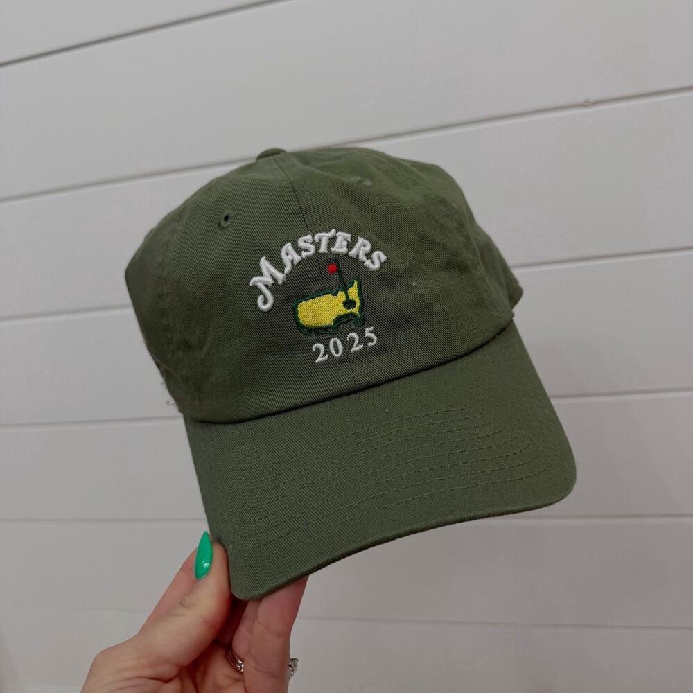 Masters Golf Hat Green 2025 Augusta GA NWT